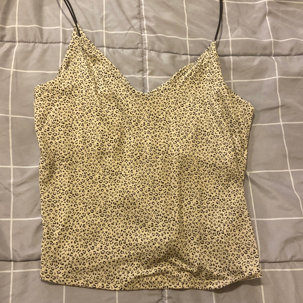 GAZE Leopard Print Camisole